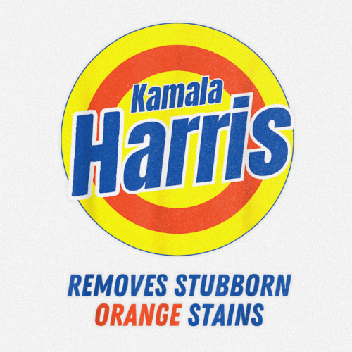 Kamala Harris Removes Stubborn Orange Stains